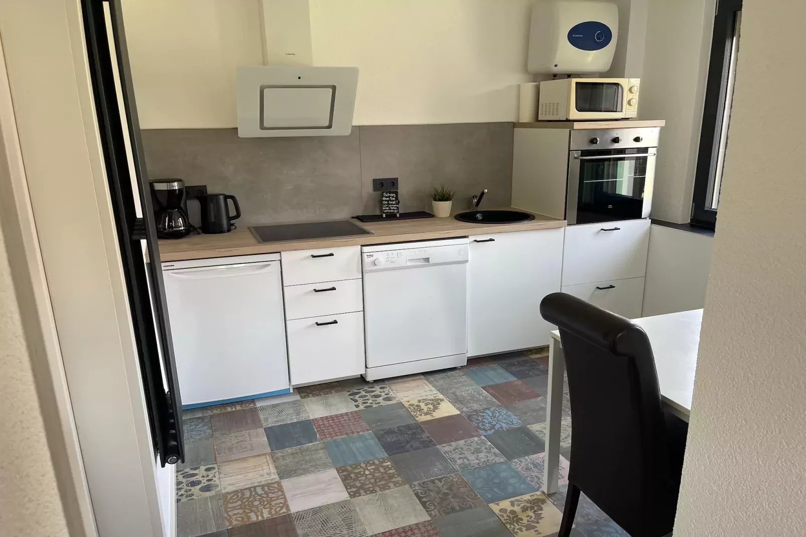 Ferienhaus mit Wasserblick 2 Pers-Keuken