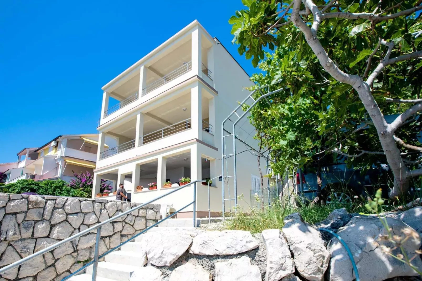 Villa Guliva - Apartment Golden Sun with Sea View-Buitenlucht