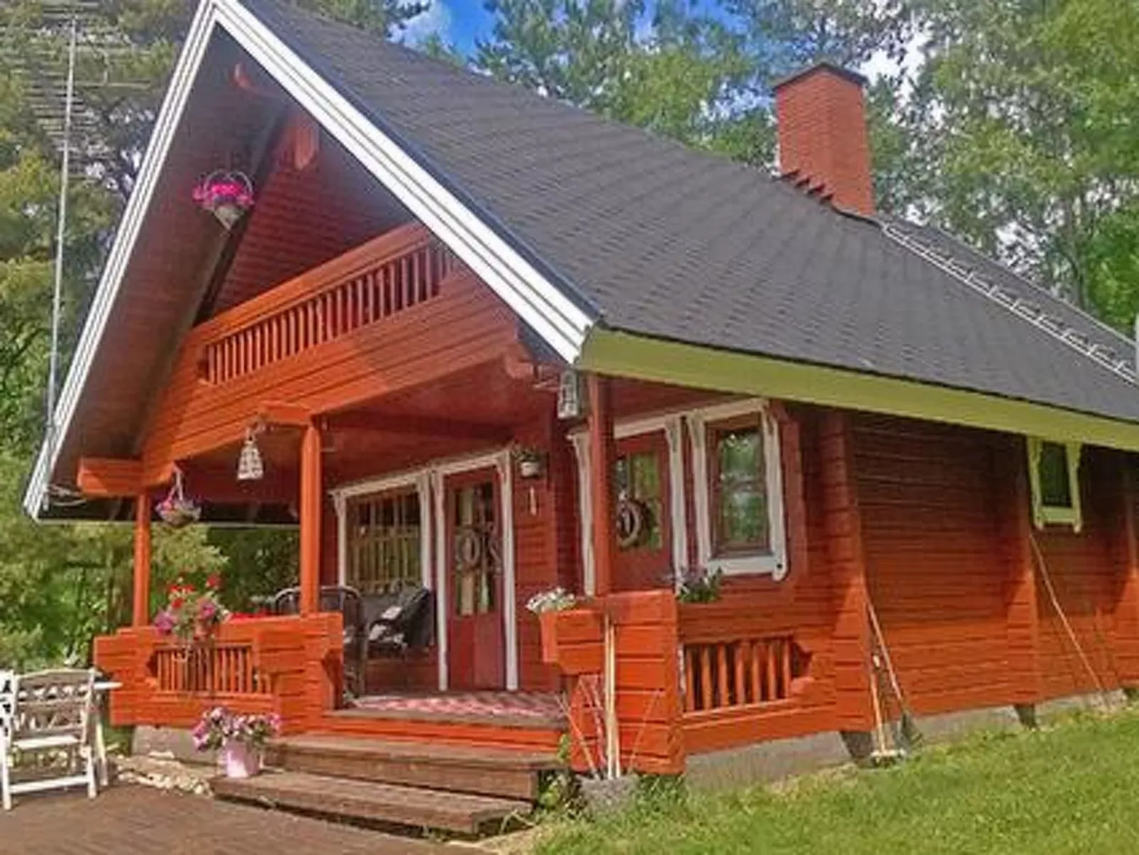 Kuivajärven huvilakoti-Buiten