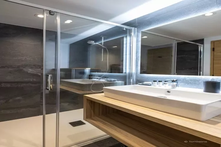 CHAPELLE DABONDANCE Le Flocon Blanc A38S-Badkamer
