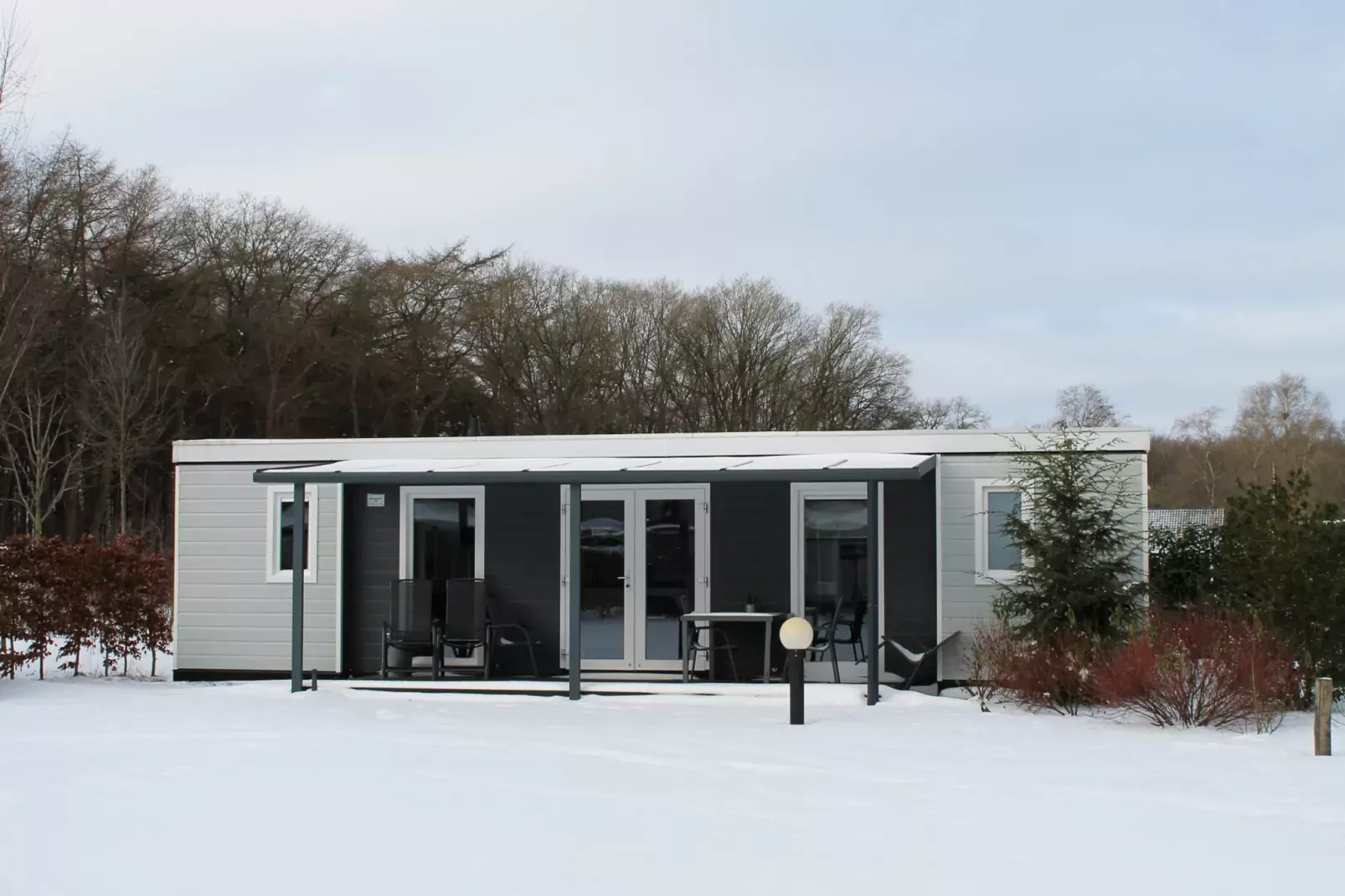 Forest Edge Chalet | 2 - 6 people-Exterieur winter