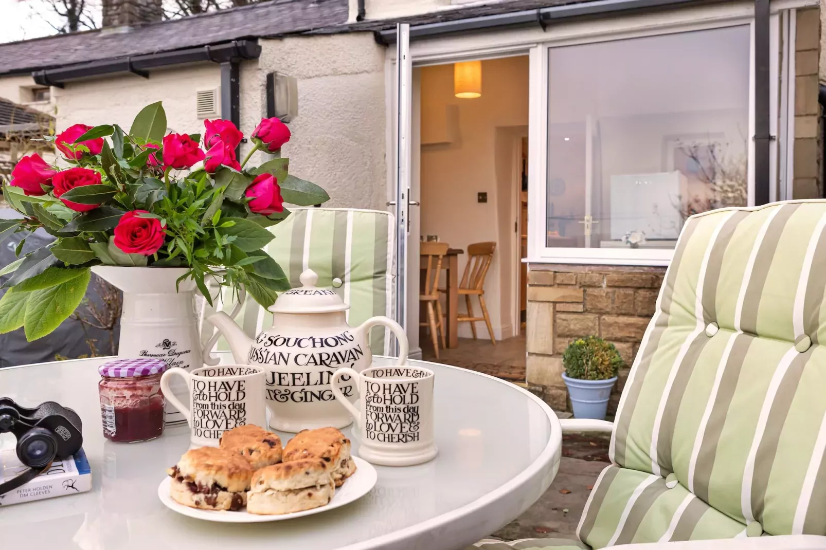 Two Storrs Cottages-Terras