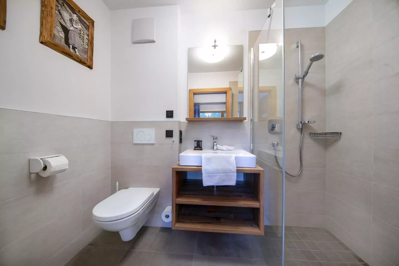 Nationalpark Chalet Malhamhorn-Badkamer