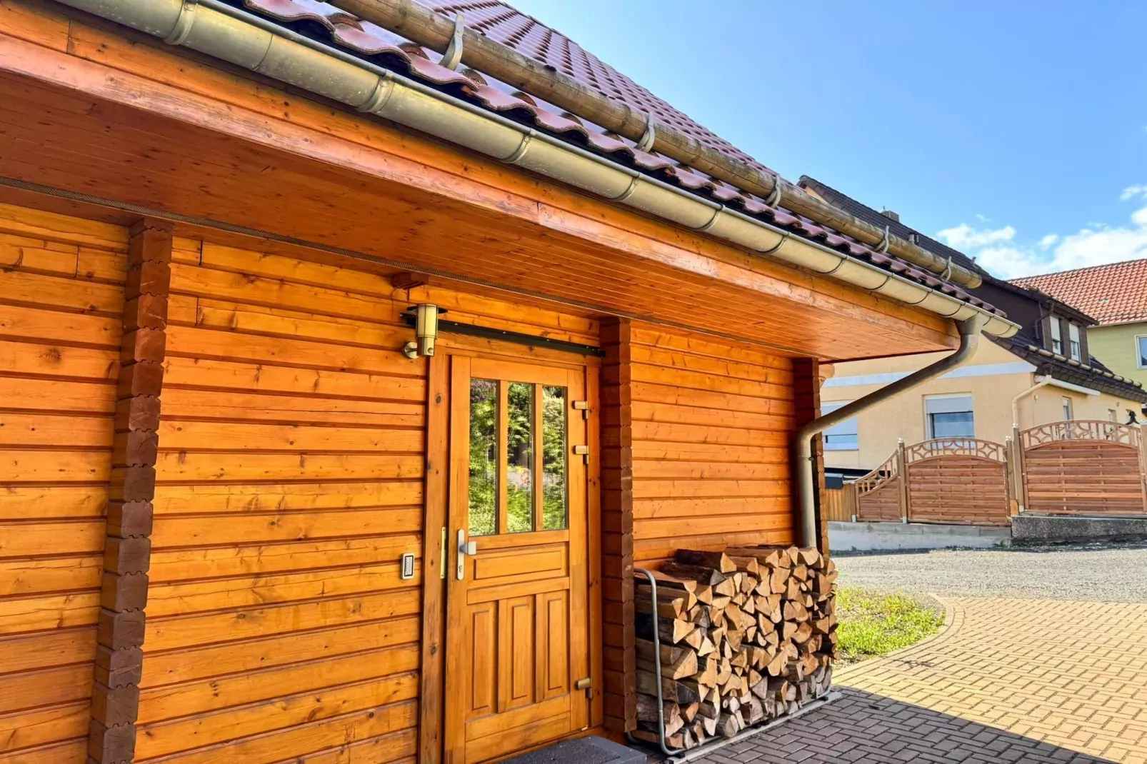 Blockhaus III-Buitenkant zomer