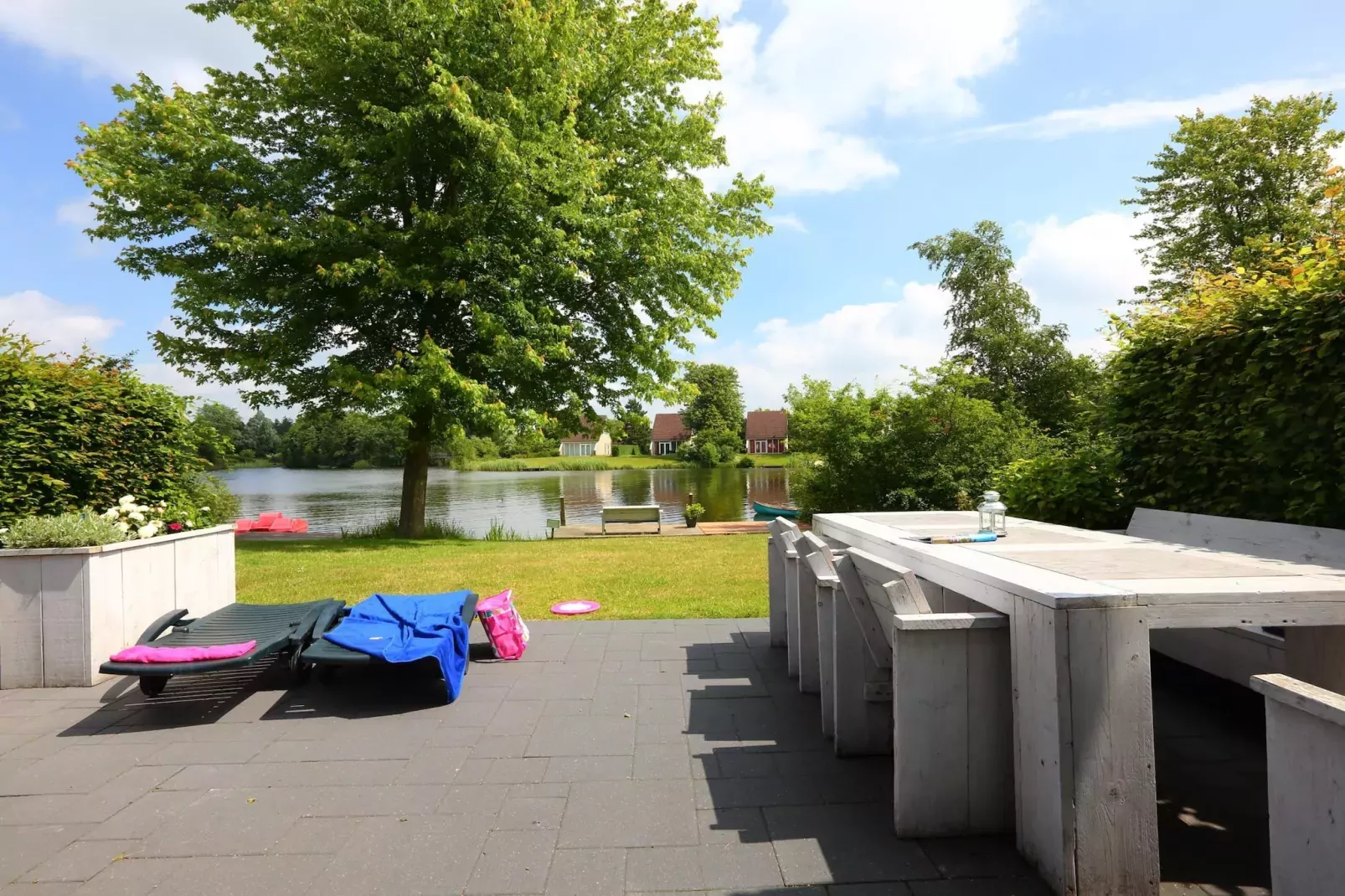 Vakantiepark Emslandermeer 2-Uitzicht zomer
