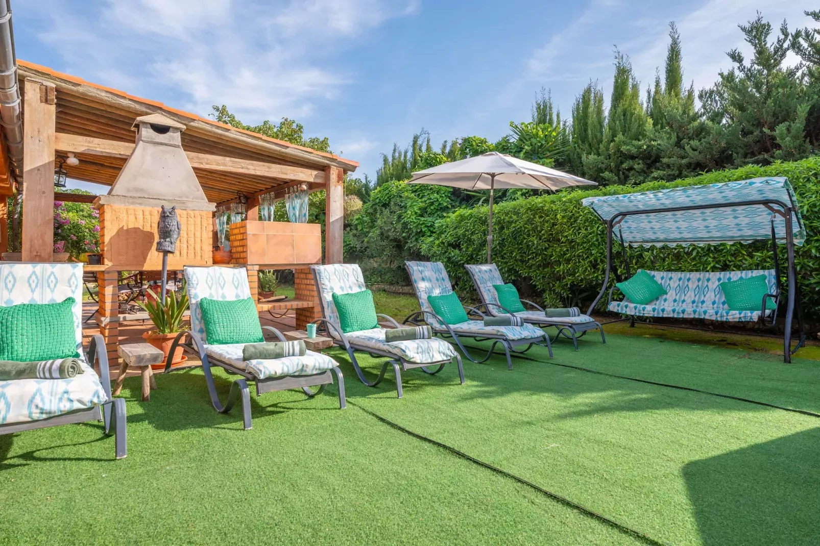 Finca Can Calisto-Tuinen zomer
