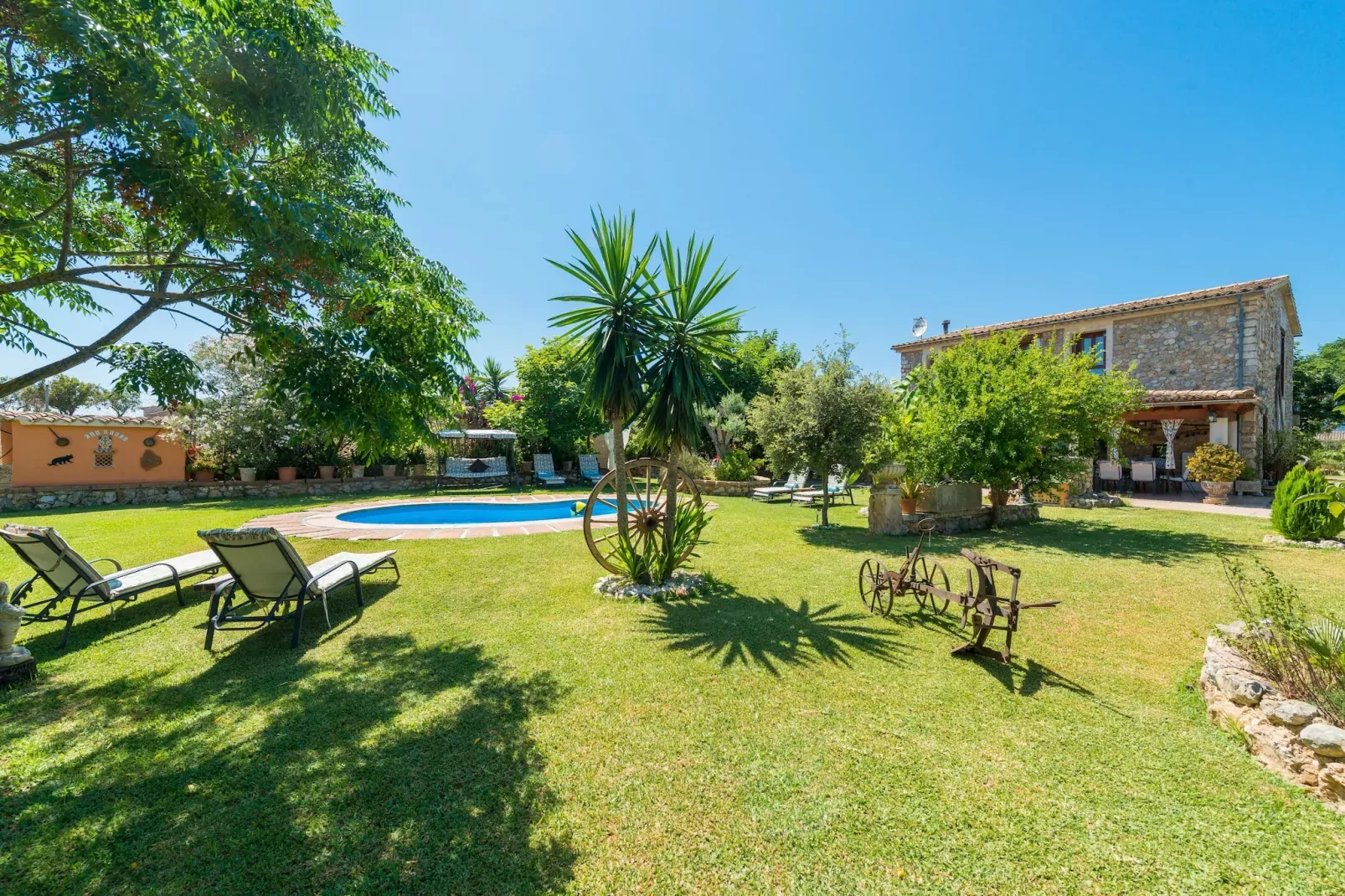 Finca Can Diego-Tuinen zomer