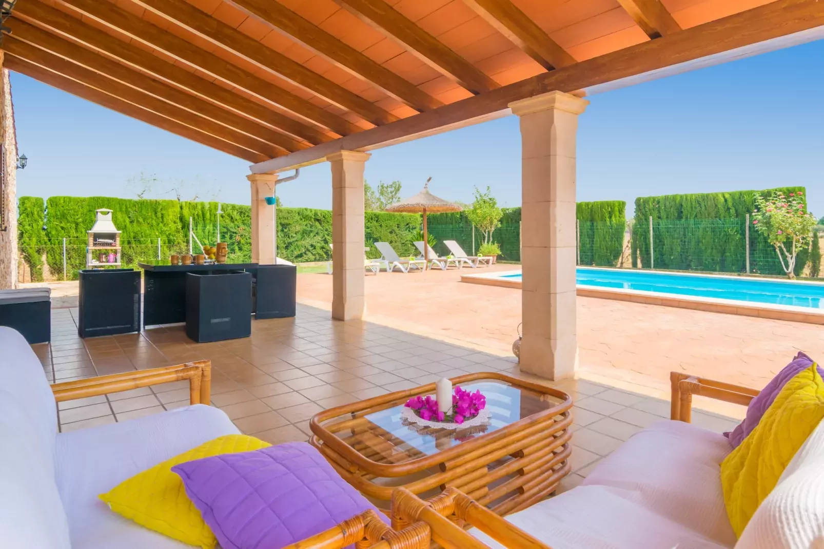 Can Grau Petit-Terrasbalkon