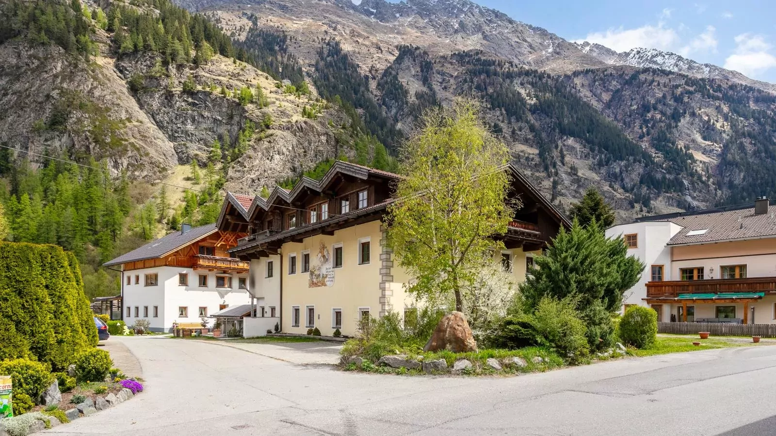 Schweizerhof Enzian-Buitenlucht