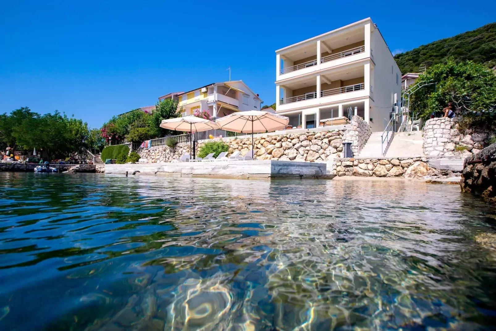 Villa Guliva - Apartment Golden Sun with Sea View-Buitenlucht