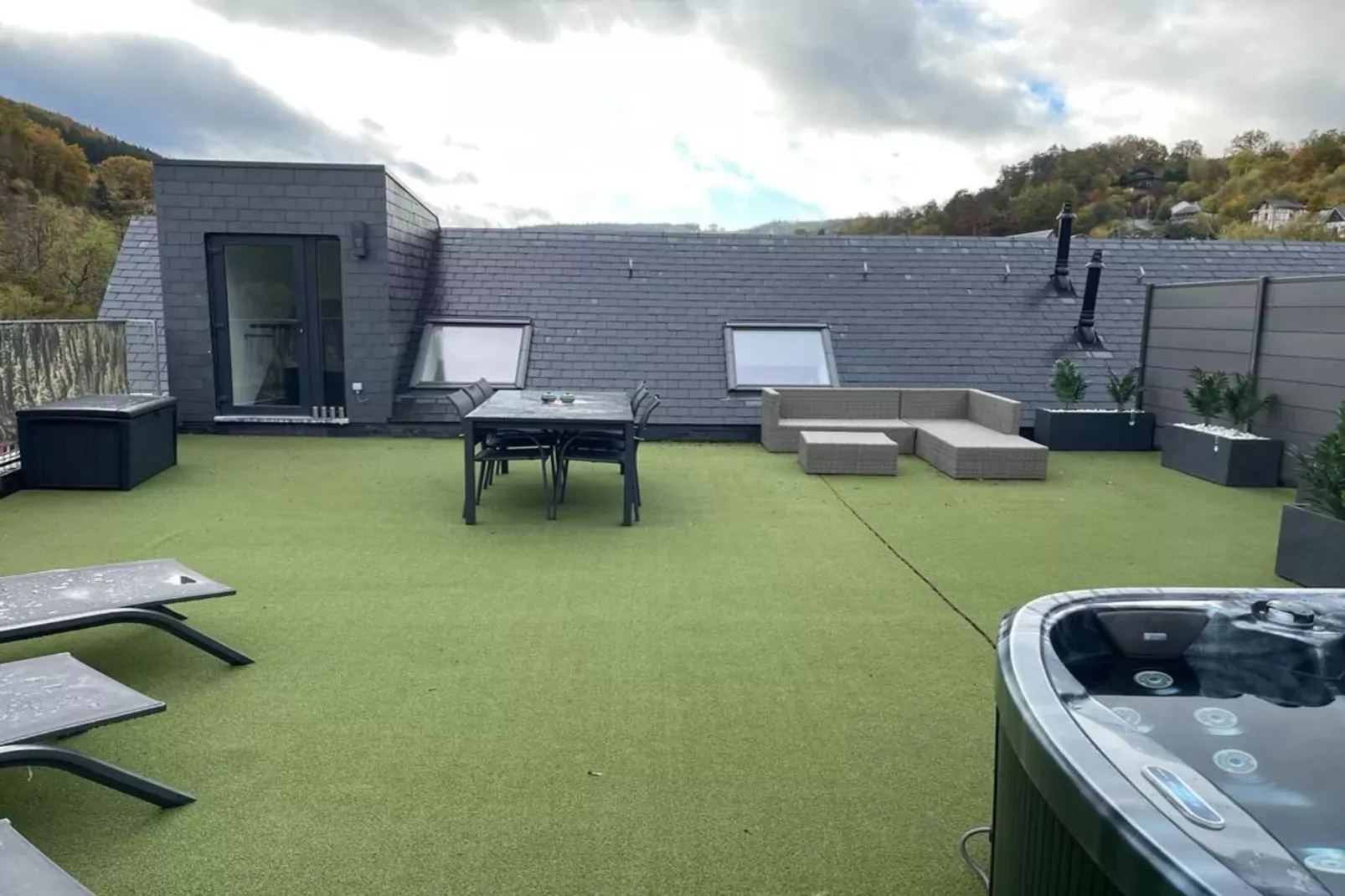 Rooftop Bleu-Tuinen zomer