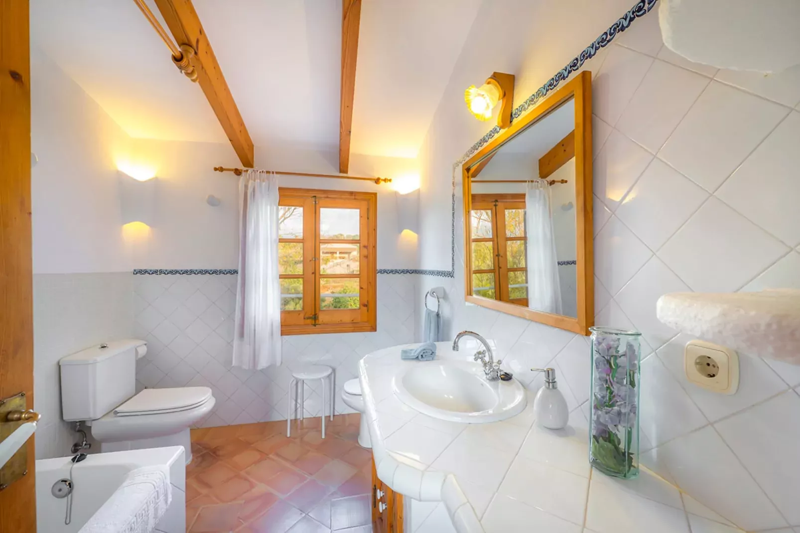 Ses Pedres - Badkamer