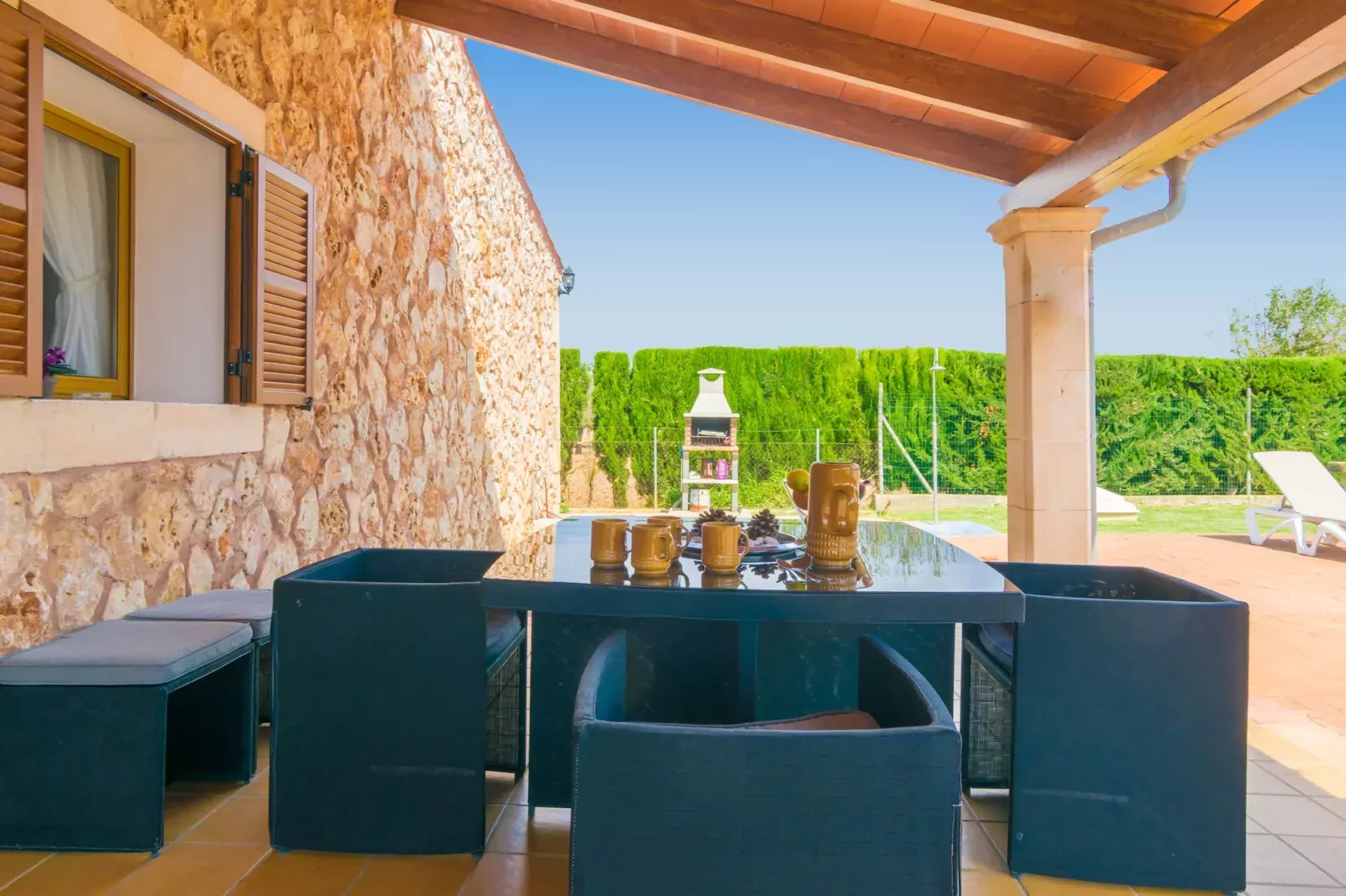 Can Grau Petit-Terrasbalkon