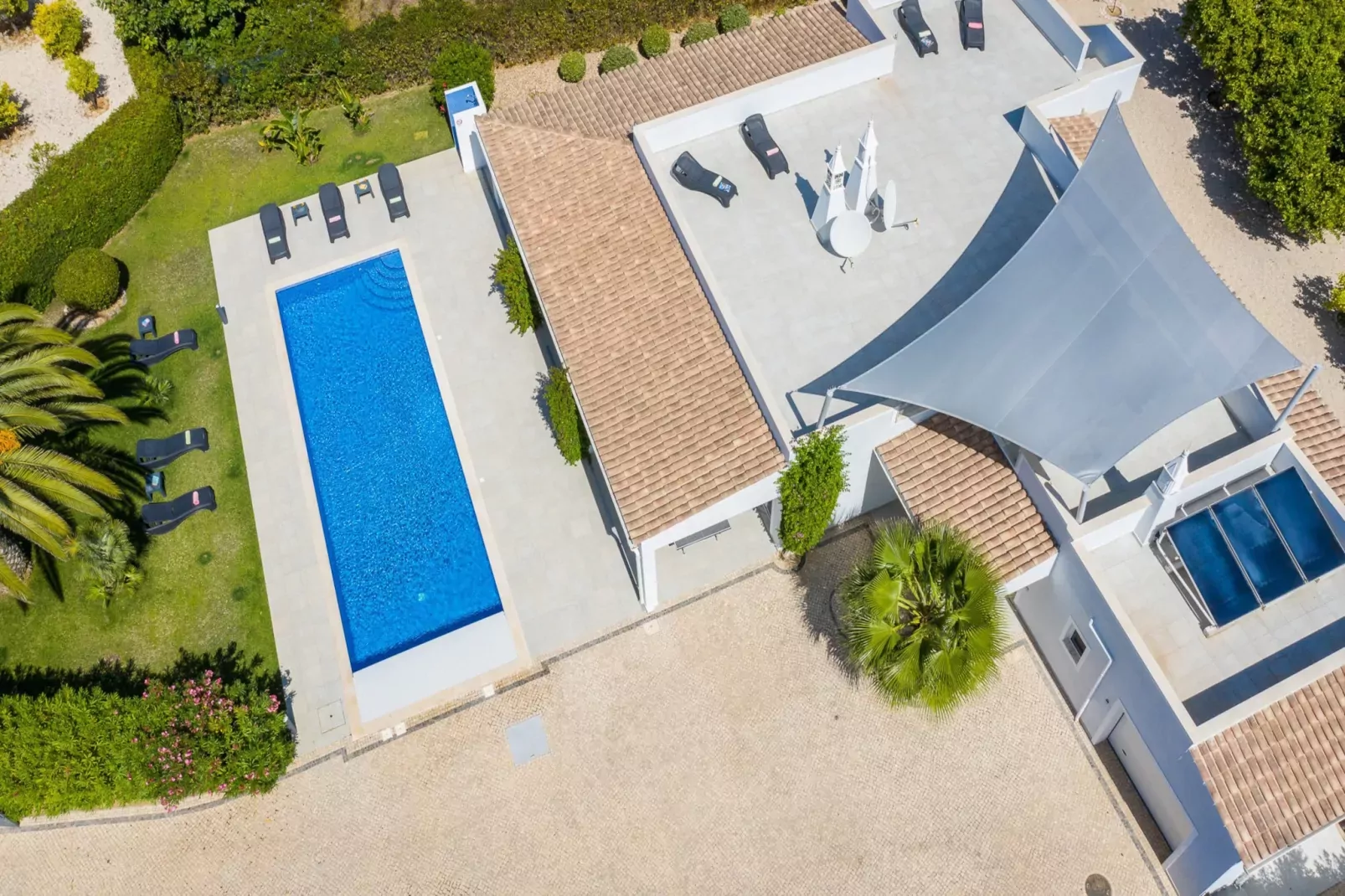 Villa Koster-Gebieden zomer 1km