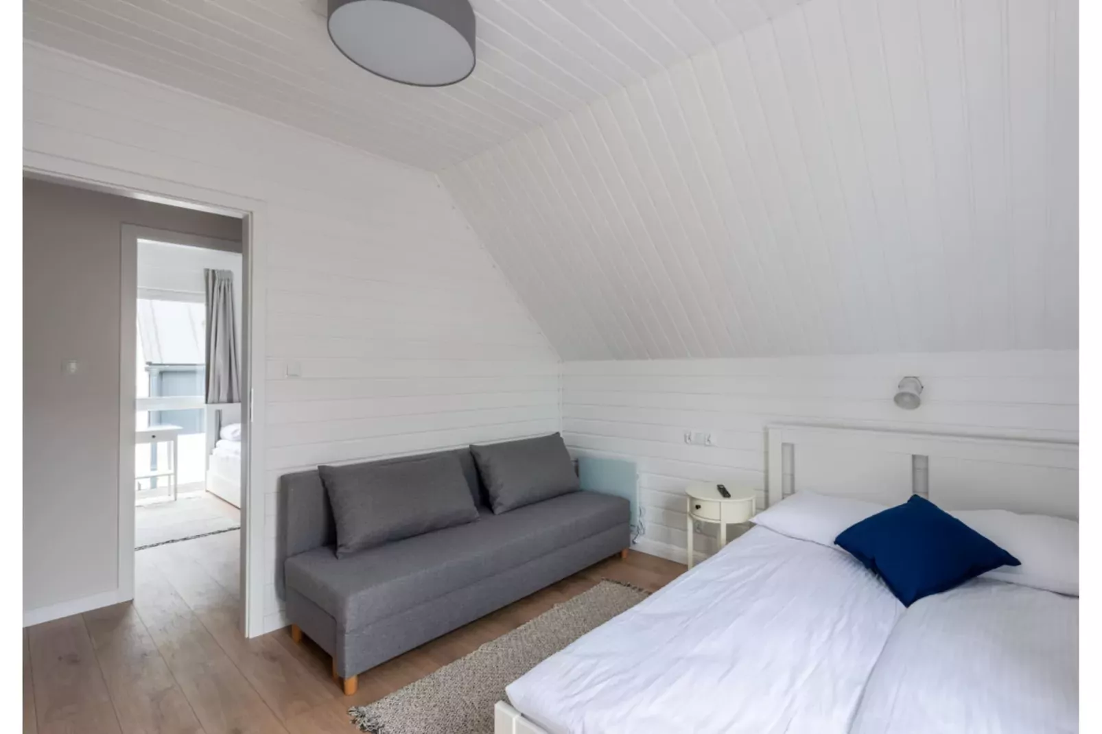 Villa Hoff Ferienhäuser Domek 3 Pers-Slaapkamer