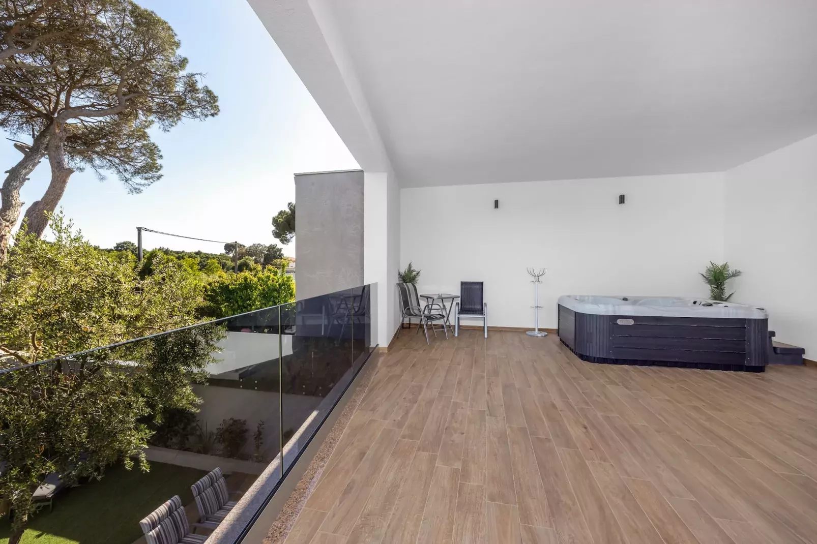 Villa Pinus-Terrasbalkon