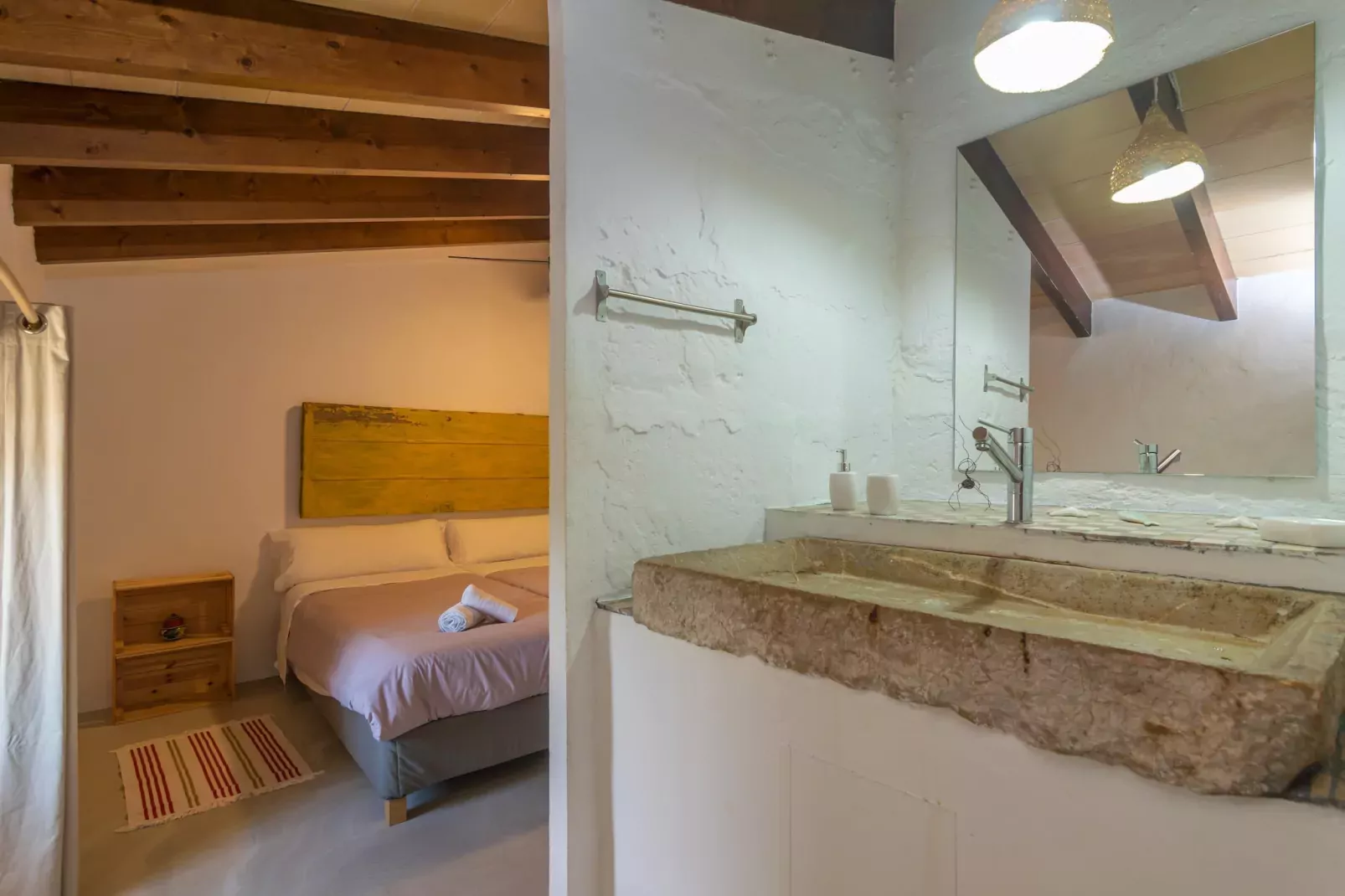 Son Indiot-Badkamer