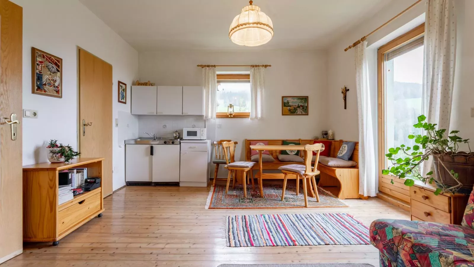 Landhaus zur Sonne-Woonkamer