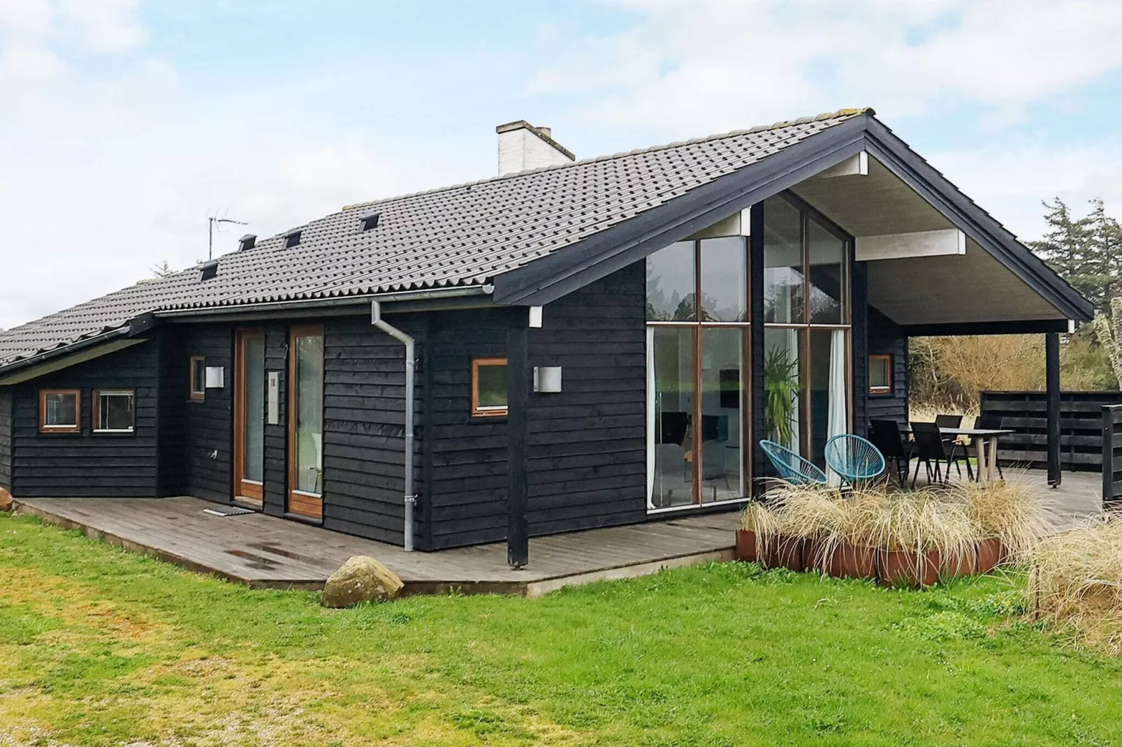 Mooi vakantiehuis in Lønstrup op Jutland met sauna-Uitzicht