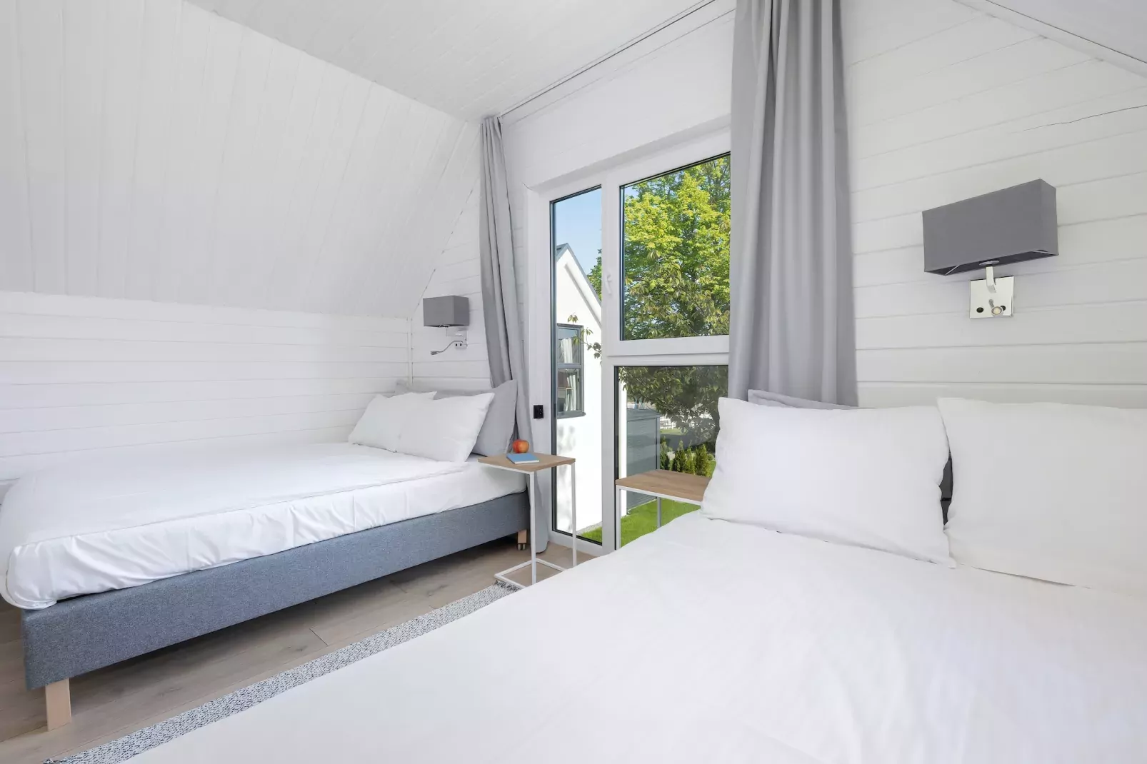 Villa Hoff Ferienhäuser Domek 4 Pers-Slaapkamer