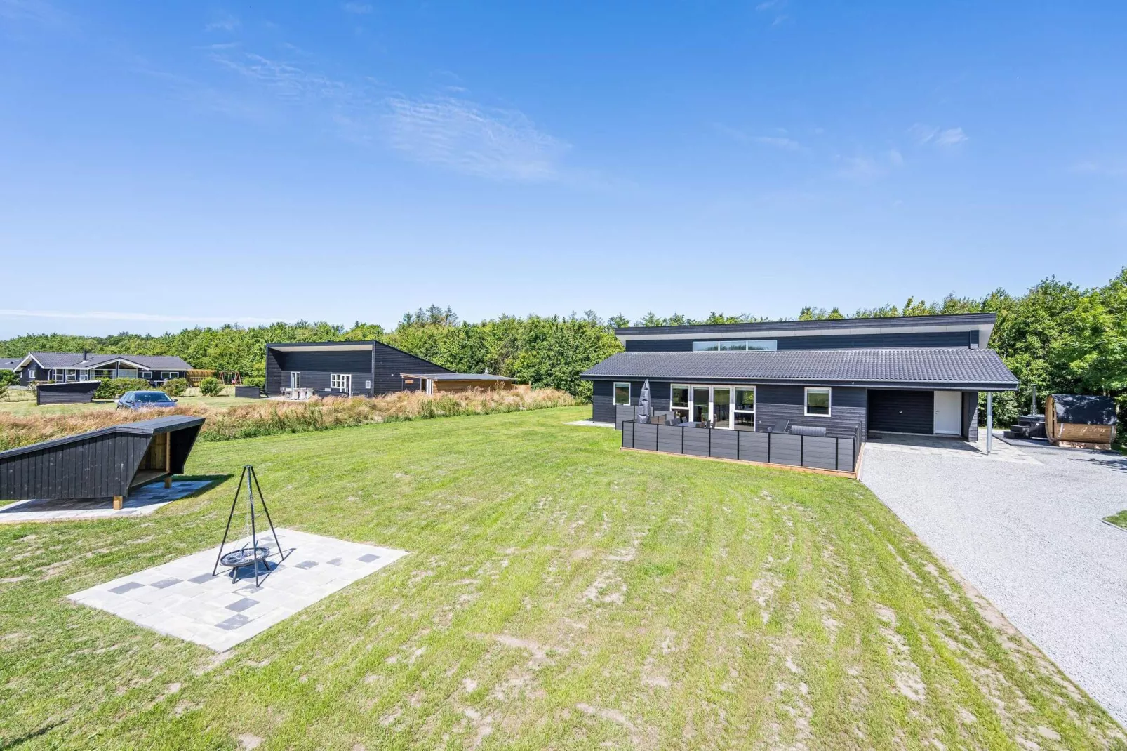 8 persoons vakantie huis in Hemmet-Buitenlucht