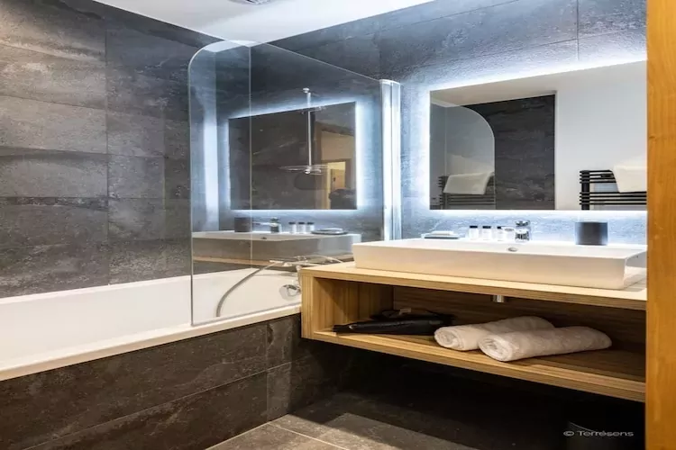 CHAPELLE DABONDANCE Le Flocon Blanc A40P-Badkamer