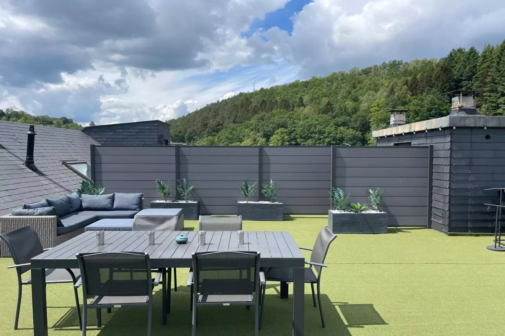 Rooftop Bleu-Tuinen zomer