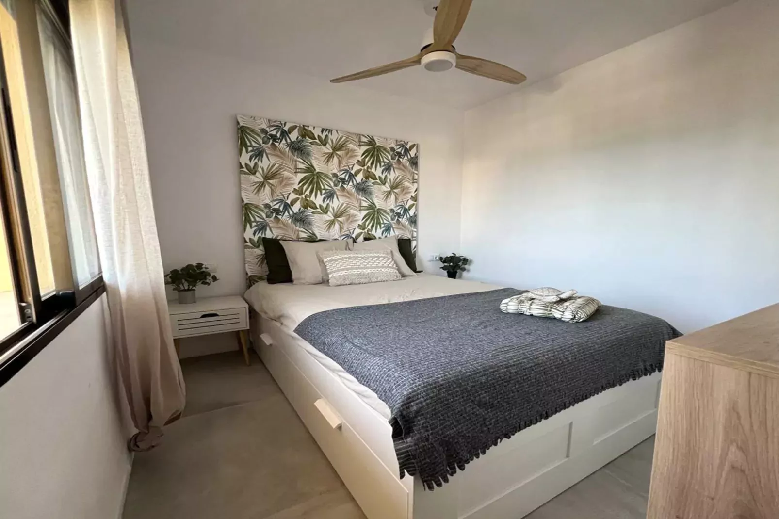 Apartamento con vistas al mar-Slaapkamer