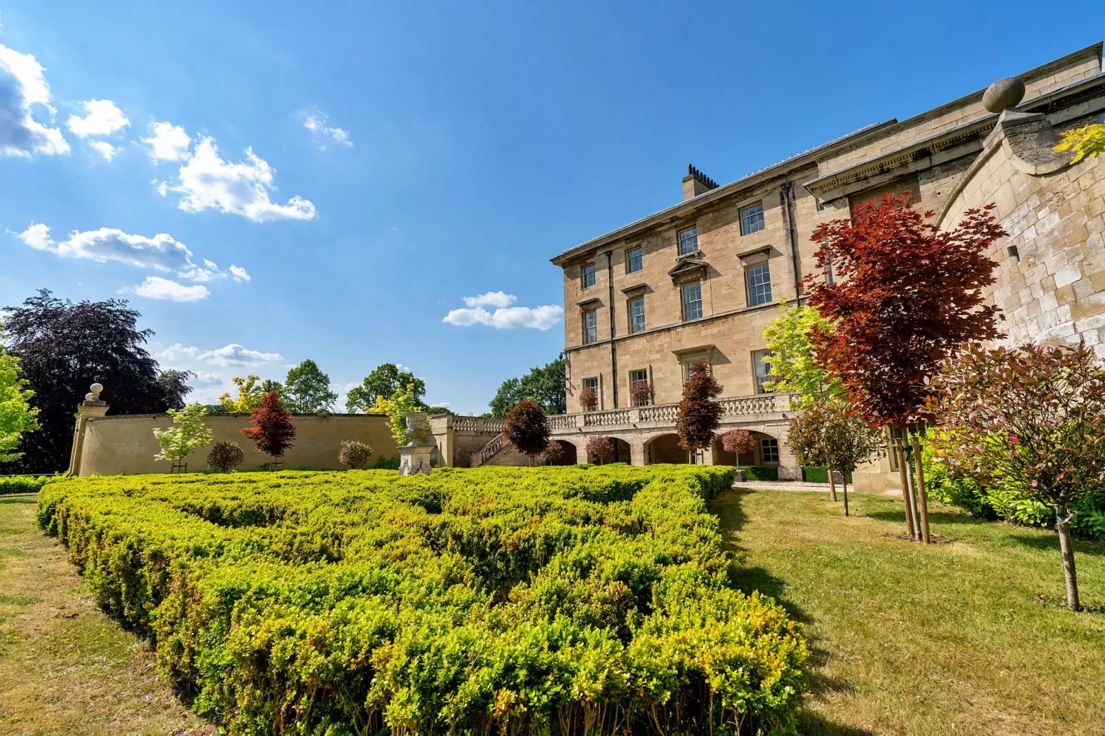 Hickleton Hall-Buitenlucht