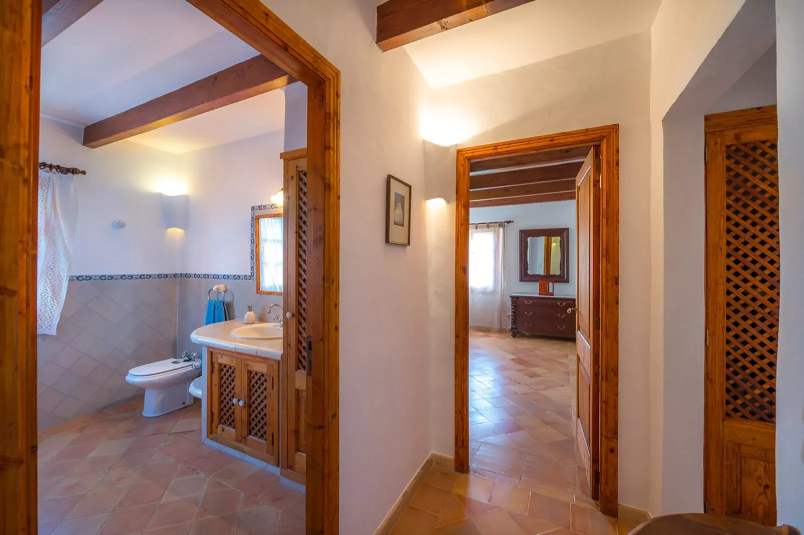 Ses Pedres - Badkamer