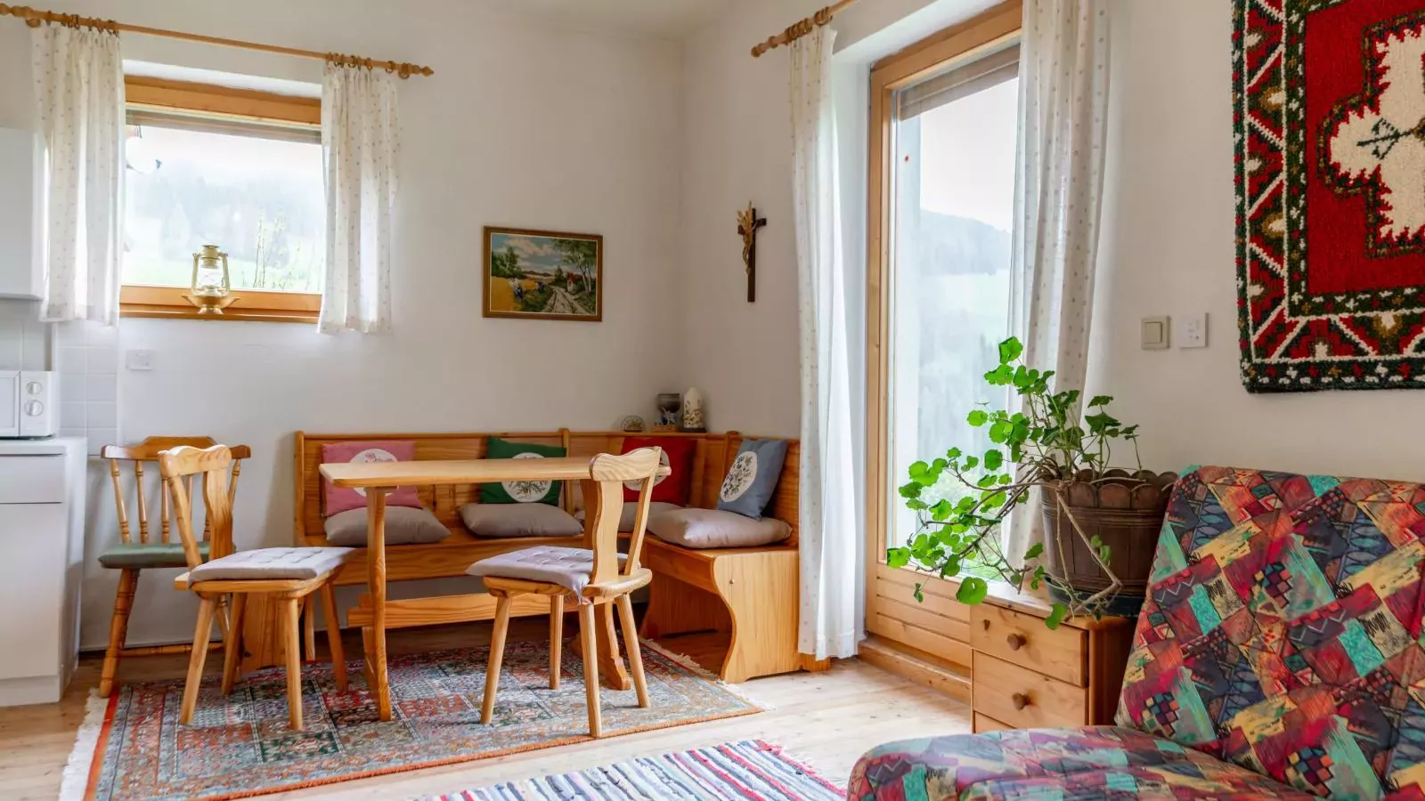 Landhaus zur Sonne-Eetkamer