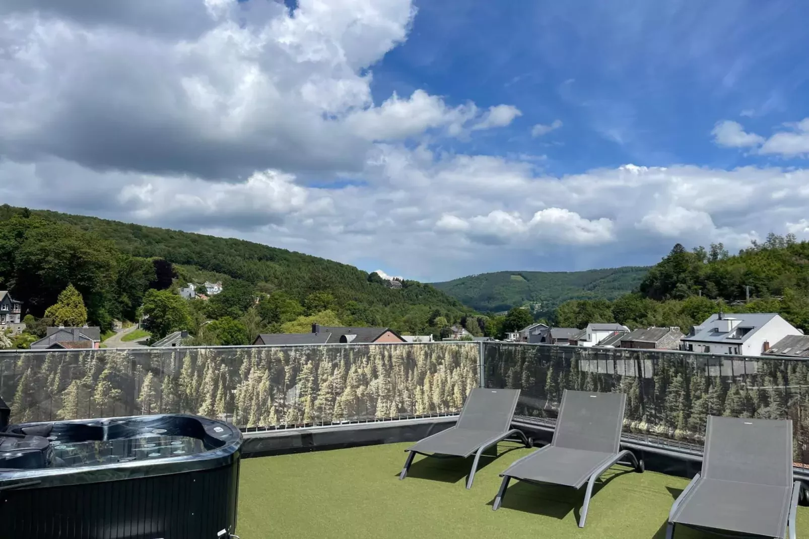 Rooftop Bleu-Tuinen zomer