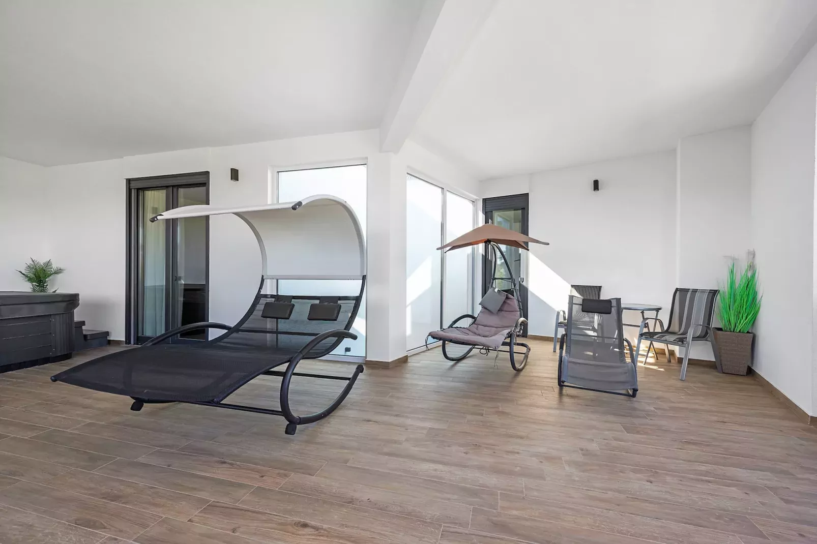 Villa Pinus-Terrasbalkon