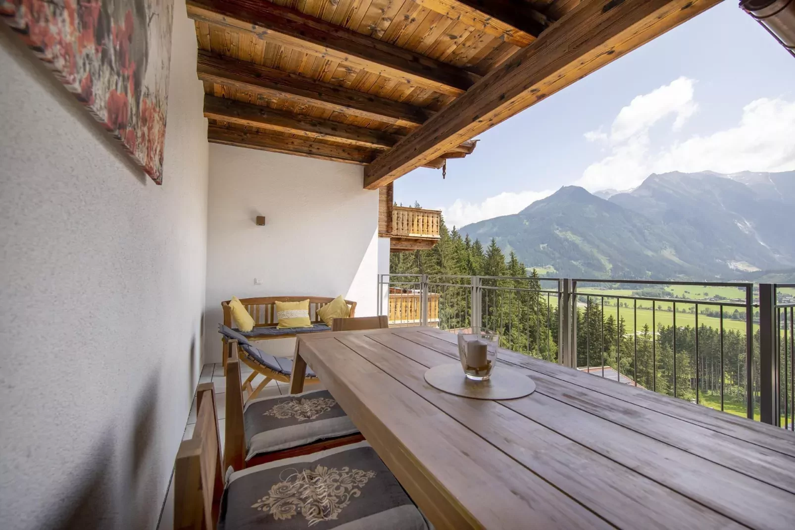 Nationalpark Chalet Zollspitze-Terrasbalkon