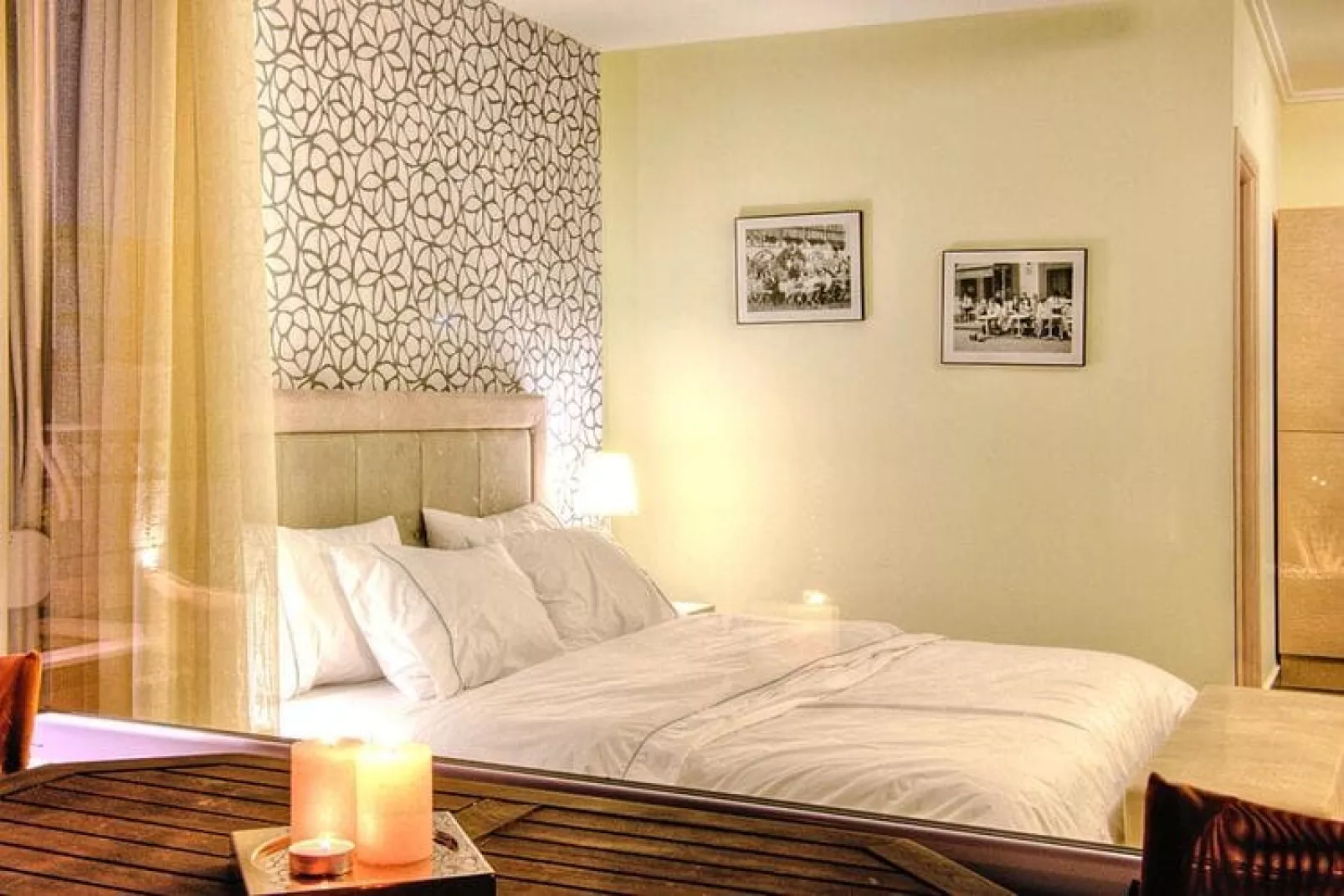 Holiday homes Sunny Villas Resort and SPA, Chanioti-SPA VILLA (1 BEDROOM)-Slaapkamer