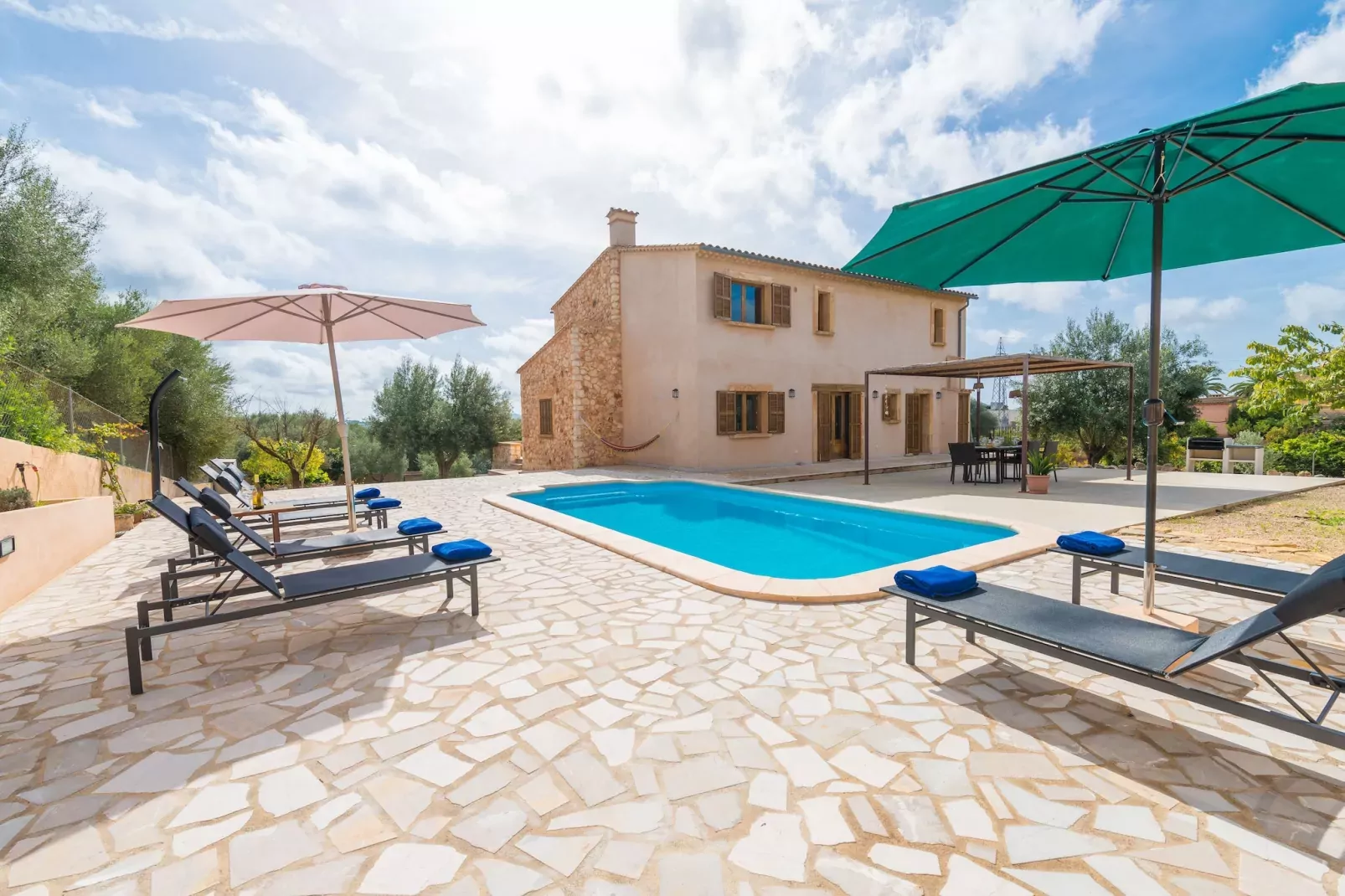 Casa Puig De Na Franquesa-Gebieden zomer 1km