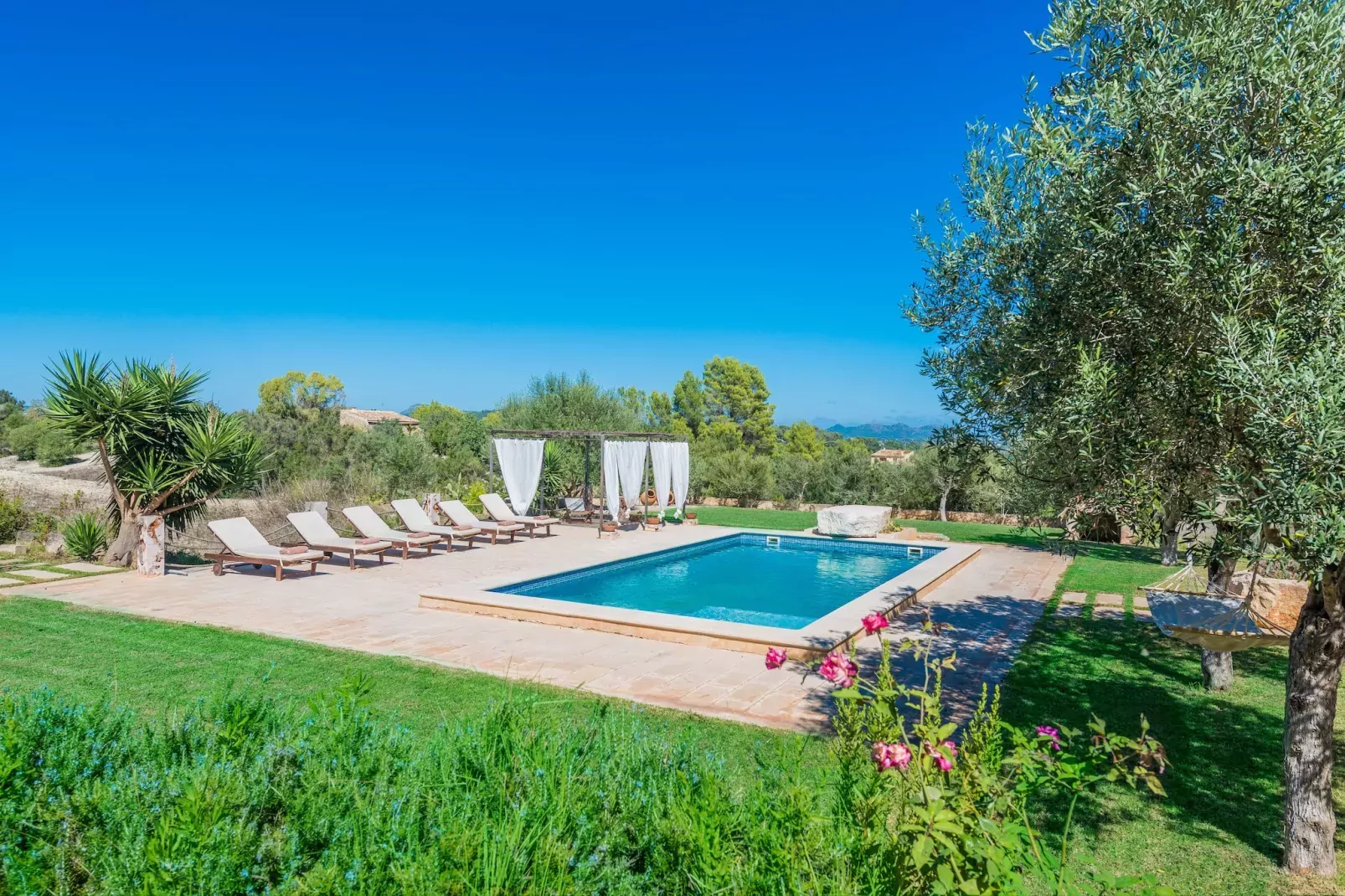 Finca Son Colom-Zwembad