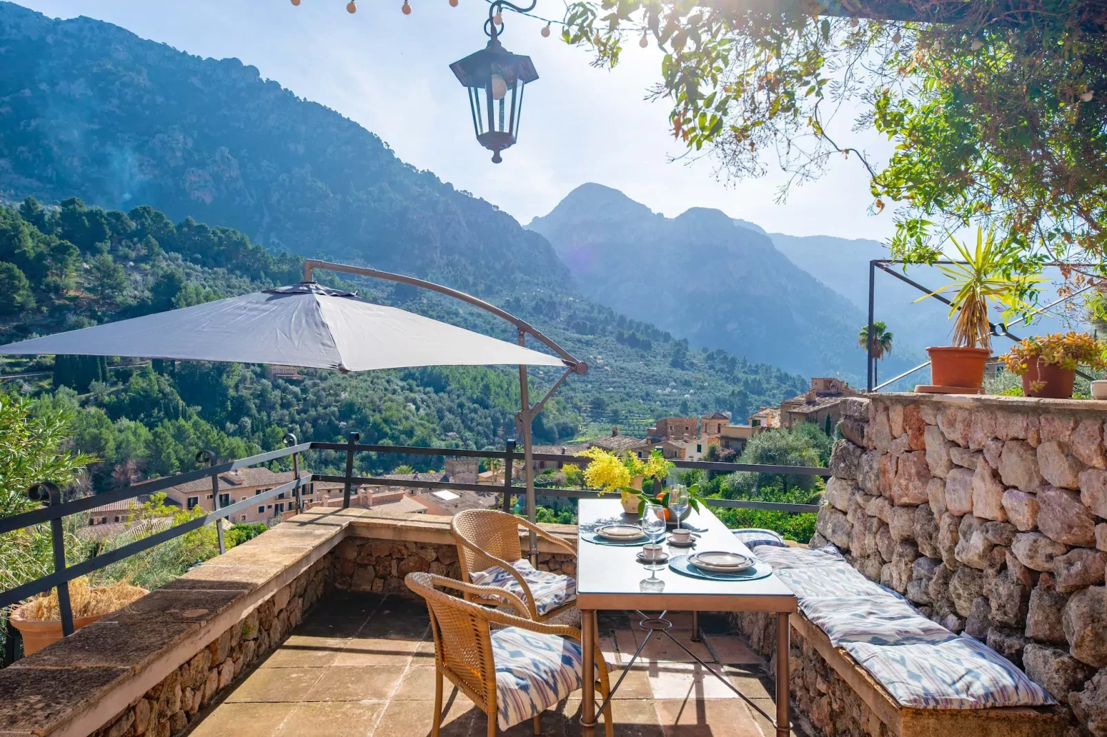 Sa Teulera (fornalutx)-Terrasbalkon