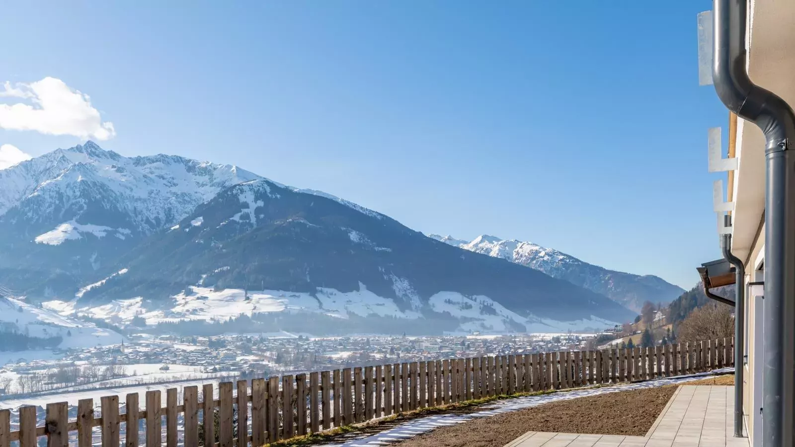 Unterrainhof-Uitzicht winter
