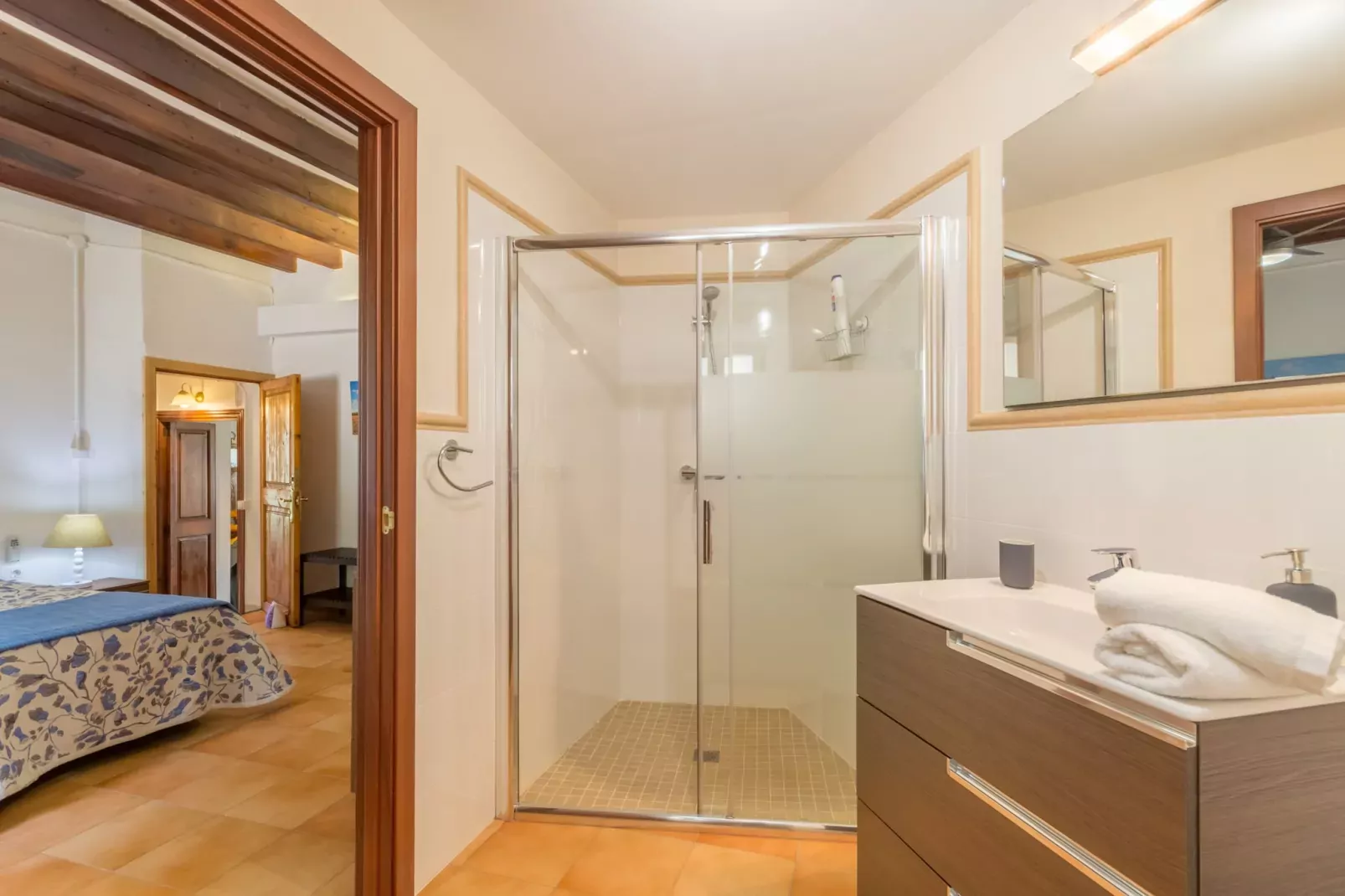 Aire Can Pieres, Finca 5StarsHome Mallorca-Badkamer
