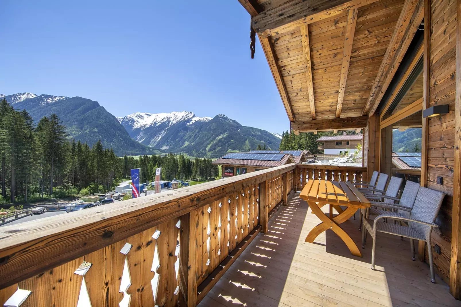 Nationalpark Chalet Malhamhorn-Terrasbalkon