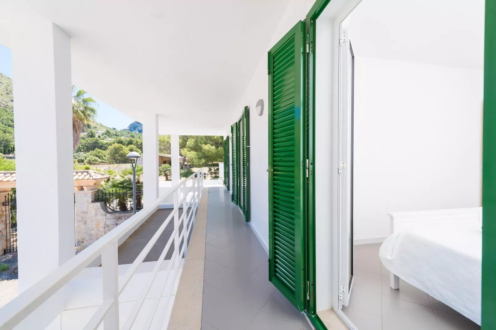 Can Roig (caldes)-Terrasbalkon