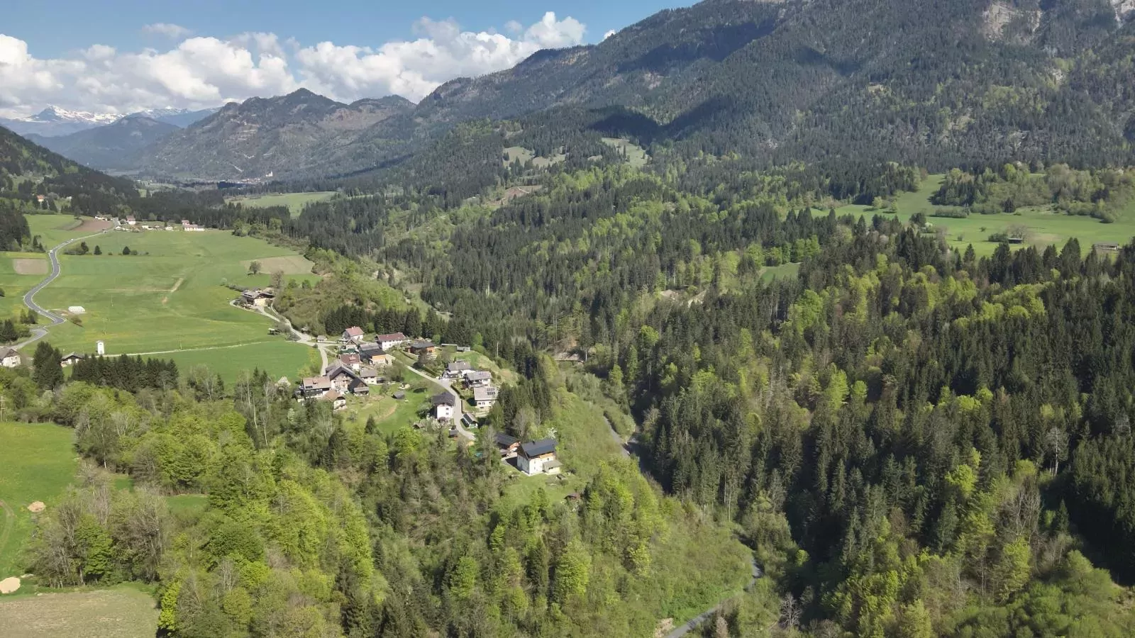 Obermöschach 5A-Gebieden zomer 1km