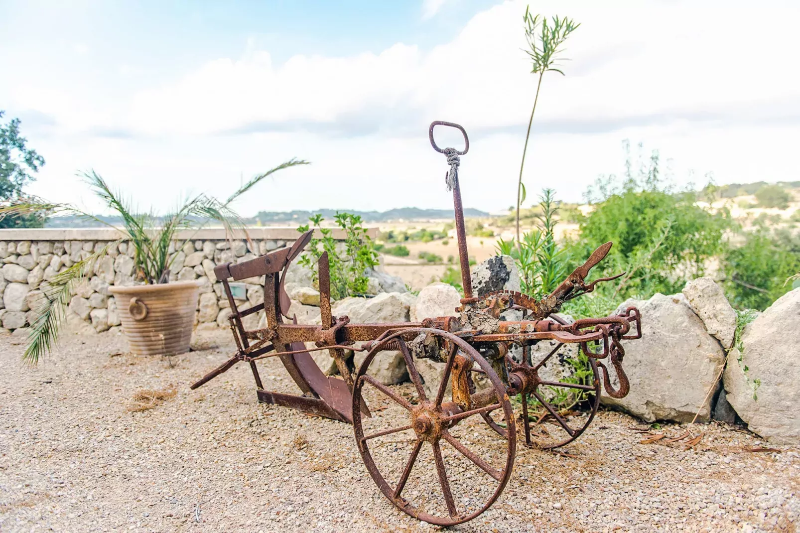 Es Turo Daviu, Finca 5StarsHome Mallorca-Terrasbalkon