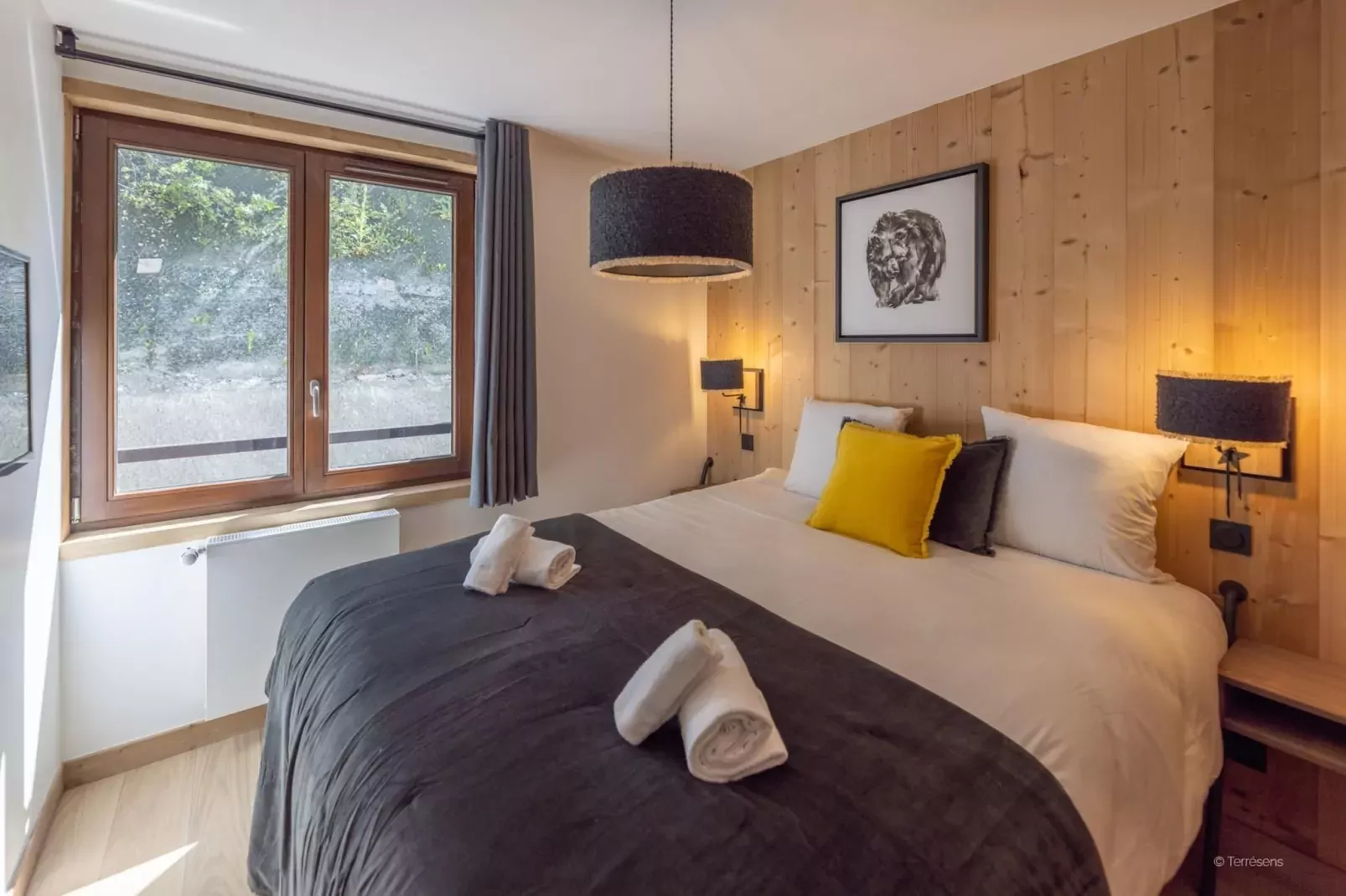 SERRE CHEVALIER Le Cristal Lodge-A24S-Slaapkamer