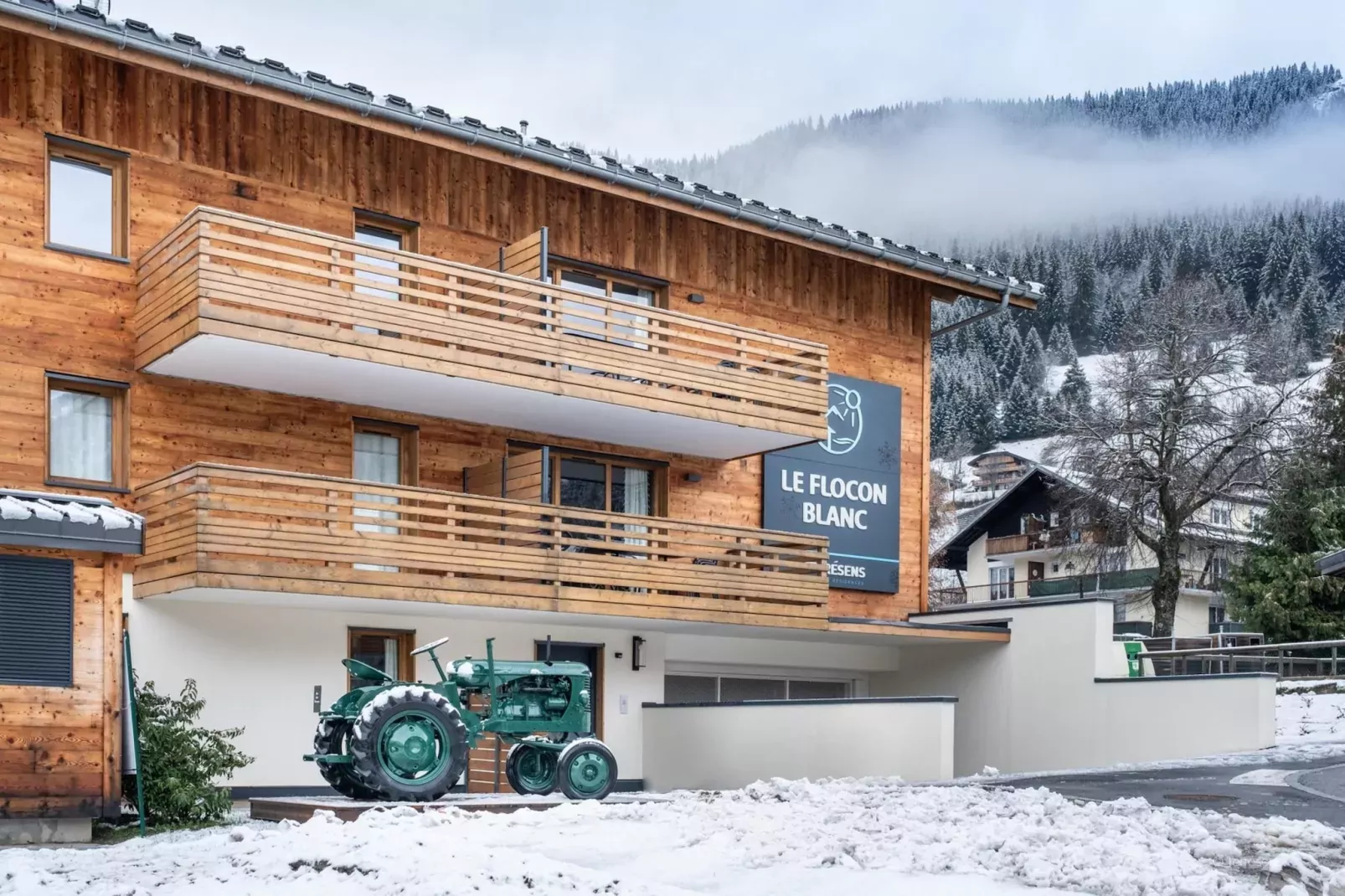 CHAPELLE DABONDANCE Le Flocon Blanc A36S-Exterieur winter