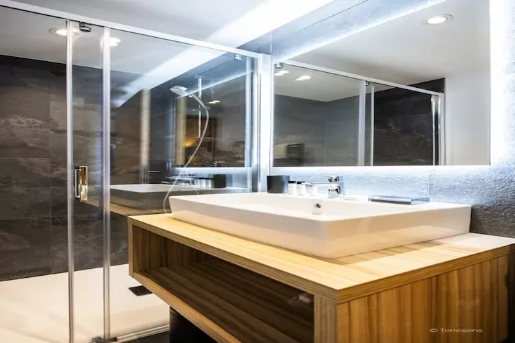 CHAPELLE DABONDANCE Le Flocon Blanc A38P-Badkamer