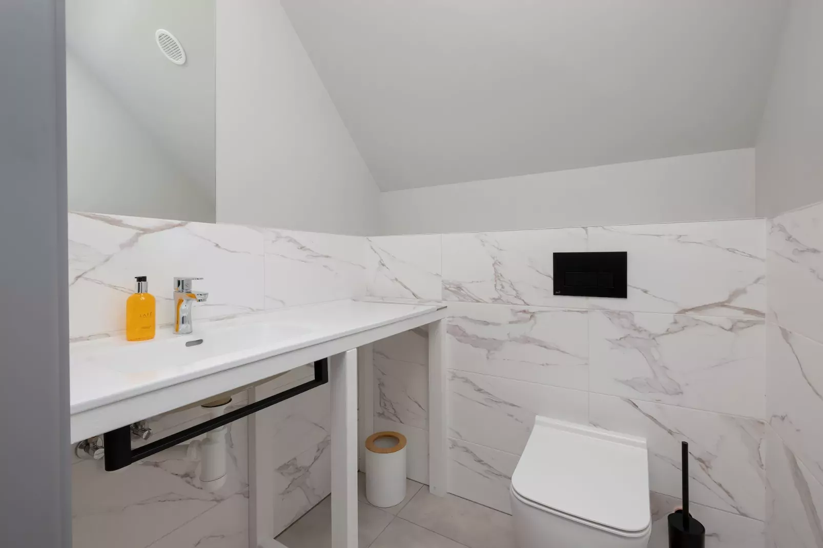 Villa Hoff Ferienhäuser Domek 3 Pers-Badkamer
