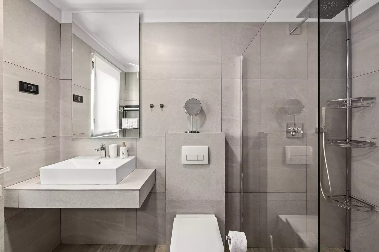 Villa Speranza with Private Illuminated Pool-Badkamer