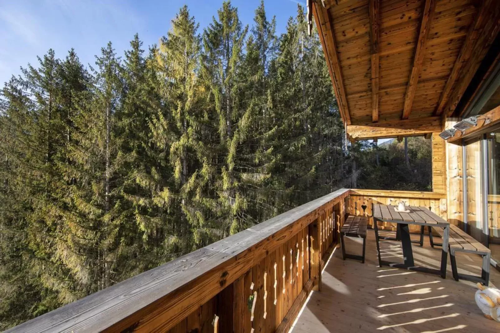 Nationalpark Chalet Schneespitze-Uitzicht zomer